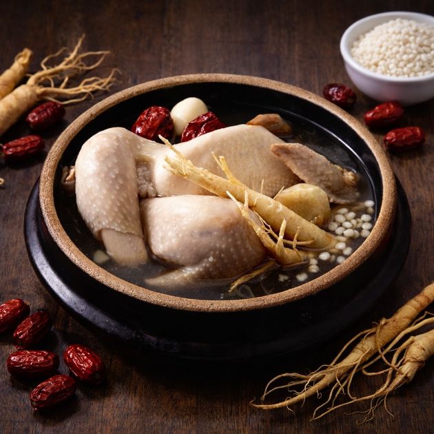 【韓泰異國料理】韓式鮮參糯米雞湯｜2隻/組